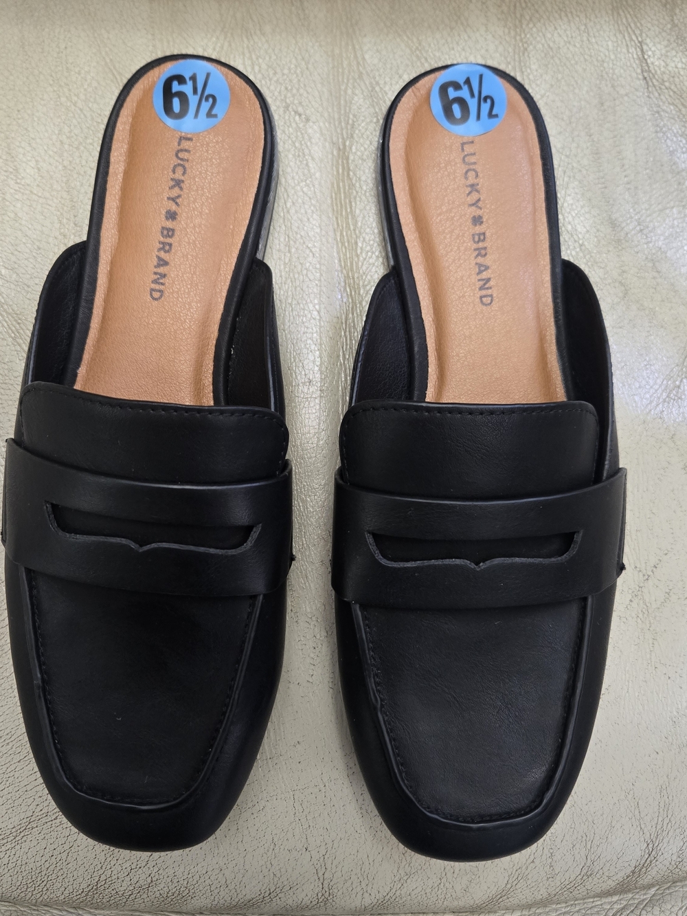 Lucky Brand Denova Black Mule